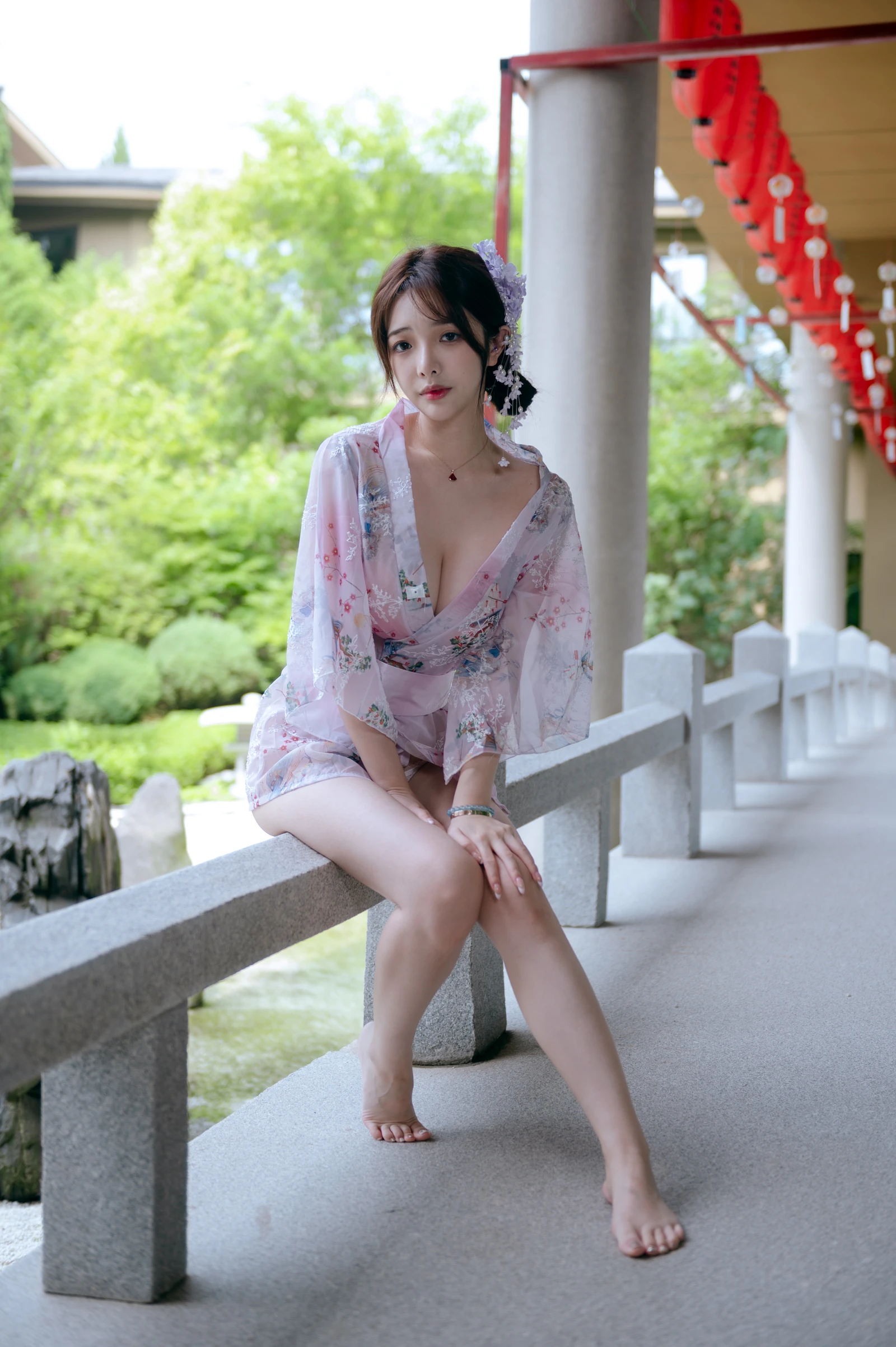 图片[2]-雯妹 和风庭院 68P-COS世界